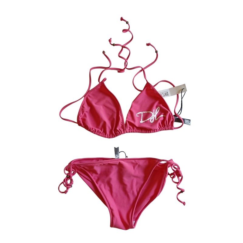 Costume completo donna mutanda reggiseno Rosa chiaro taglia 3 M marca DATCH