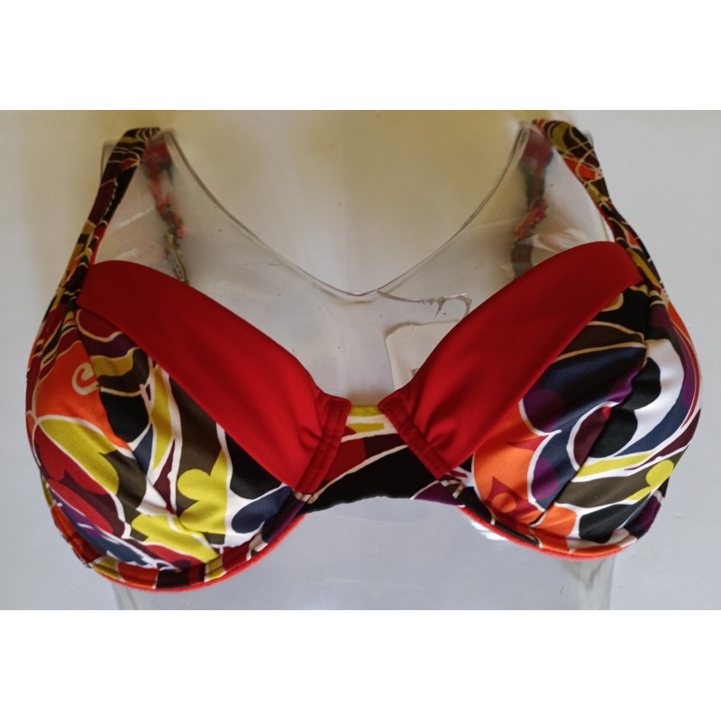 costume reggiseno marca rasurel rosso taglia 2 coppa c