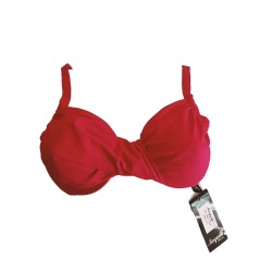 Costume reggiseno marca margarita rosso bordeaux taglia 2