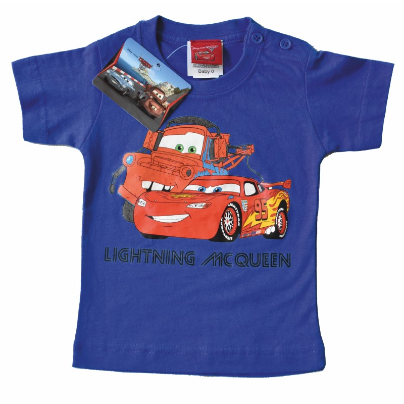 T-shirt bambino personaggio cars