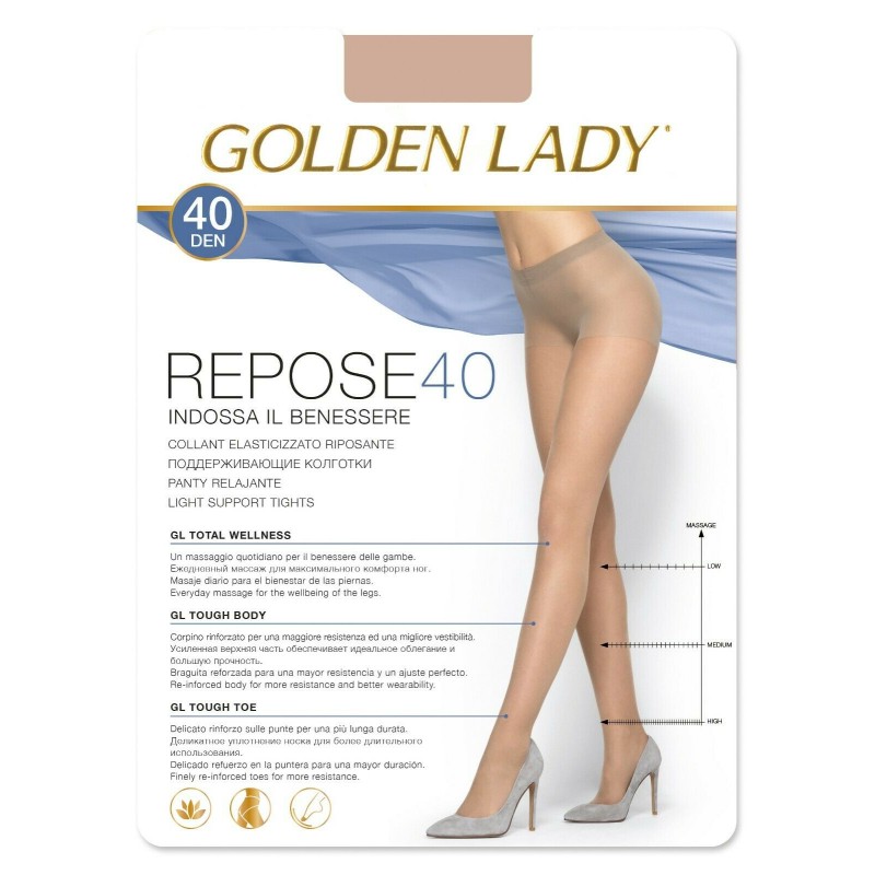 Collant riposante Golden Lady REPOSE 40 denari elasticizzato