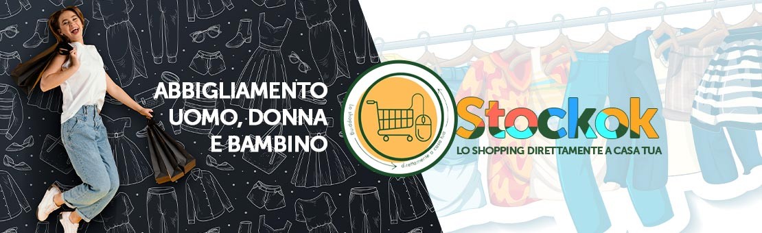 Abbigliamento uomo, donna e bambino